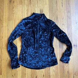 Lululemon Define Black Crushed Velevet size 12